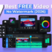 best free video editing software for beginners 2026 no watermark